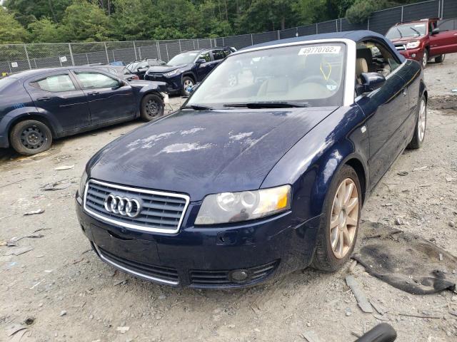 Photo 2 from auction – 2006 AUDI A4 1.8 CAB with VIN WAUAC48H46K009954