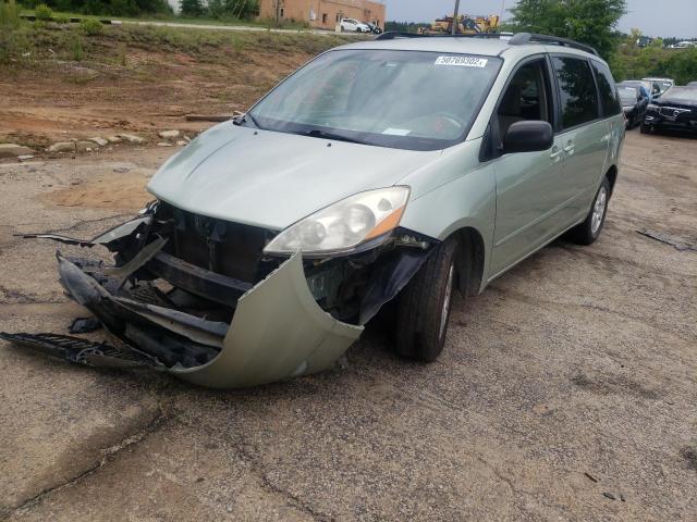 Photo 2 from auction – 2010 TOYOTA SIENNA CE with VIN 5TDKK4CC2AS336408
