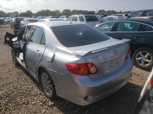 Photo 3 from auction – 2009 TOYOTA COROLLA BA with VIN 1NXBU40E59Z116862