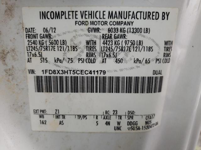 Photo 10 from auction – 2012 FORD F350 SUPER with VIN 1FD8X3HT5CEC41179