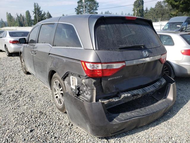 Photo 3 from auction – 2012 HONDA ODYSSEY EX with VIN 5FNRL5H66CB087252