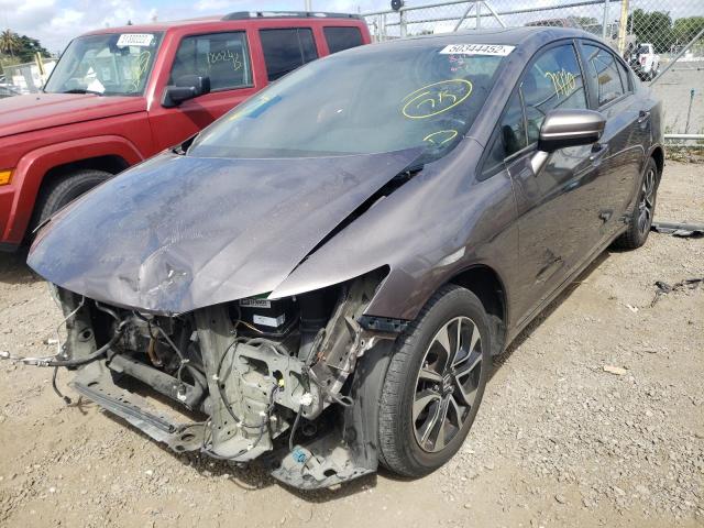 Photo 2 from auction – 2015 HONDA CIVIC EX with VIN 19XFB2F81FE254412