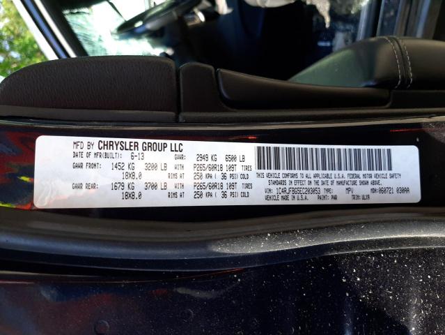 Photo 10 from auction – 2014 JEEP GRAND CHER with VIN 1C4RJFBG5EC203053