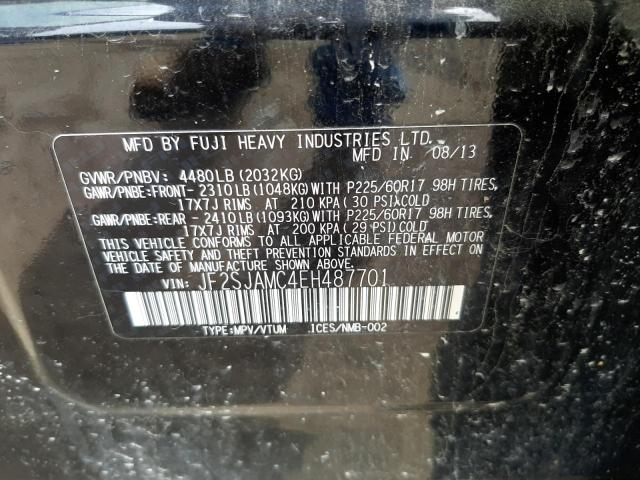 Photo 10 from auction – 2014 SUBARU FORESTER 2 with VIN JF2SJAMC4EH487701