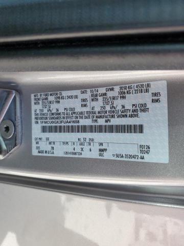 Photo 10 from auction – 2015 FORD ESCAPE SE with VIN 1FMCU0GX3FUA41658