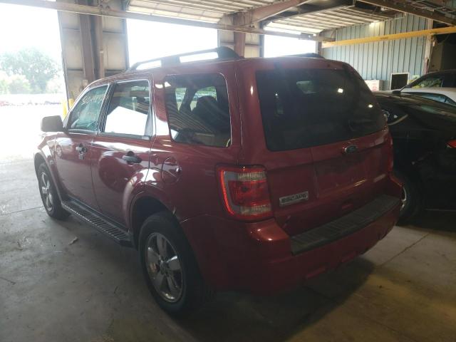 Photo 3 from auction – 2010 FORD ESCAPE XLT with VIN 1FMCU0D78AKA54561