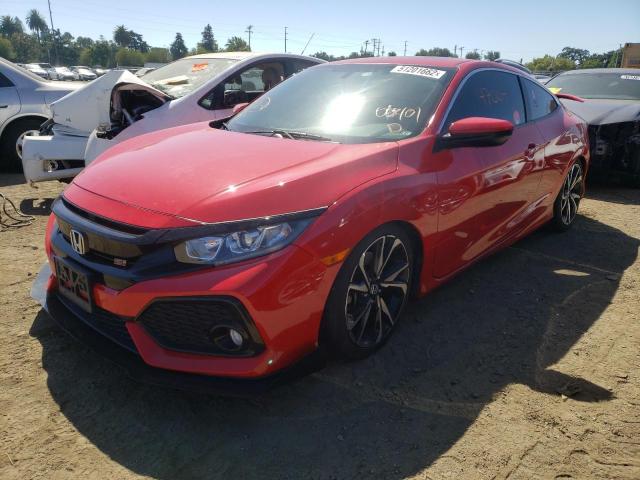 Photo 2 from auction – 2017 HONDA CIVIC SI with VIN 2HGFC3A51HH755163