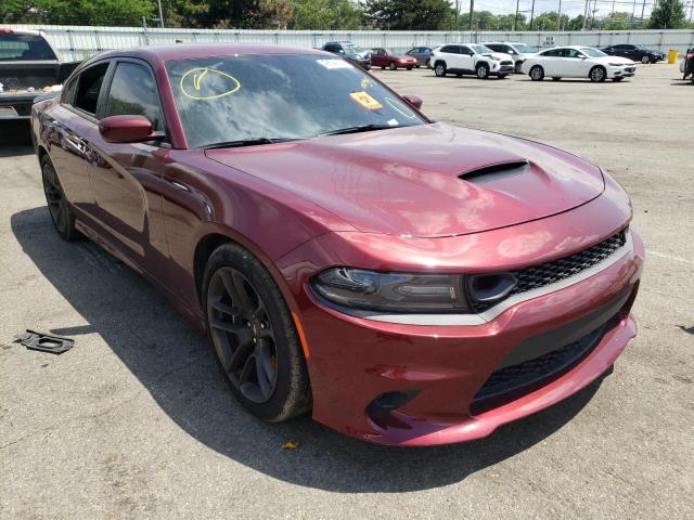 DODGE CHARGER 2021 with VIN 2C3CDXGJ4MH679110 - Photo from auction