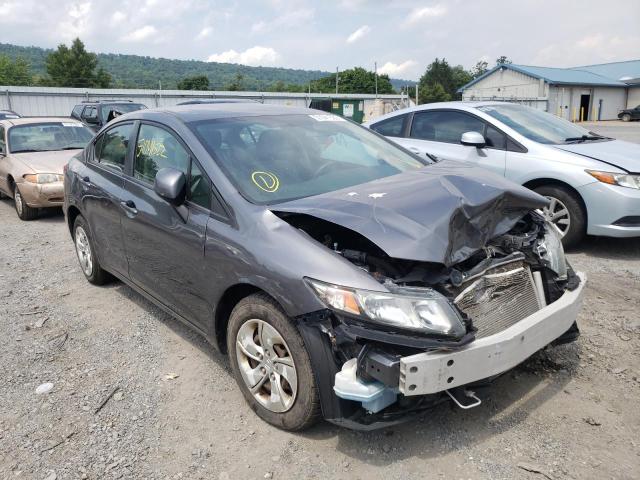 HONDA CIVIC LX 2013 with VIN 19XFB2F53DE201620 - Photo from auction