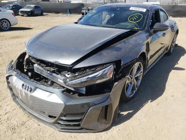 Photo 2 from auction – 2022 AUDI E-TRON GT with VIN WAUFJBFW7N7006632