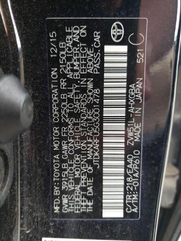 Photo 10 from auction – 2016 TOYOTA PRIUS with VIN JTDKARFU5G3001478
