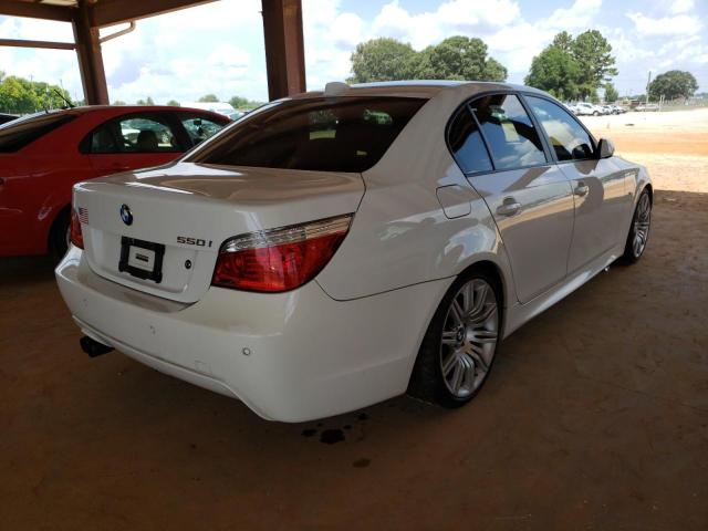 Photo 4 from auction – 2008 BMW 550 I with VIN WBANW53568CT54749