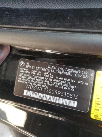 Photo 10 from auction – 2008 BMW M3 with VIN WBSWL93508P330813