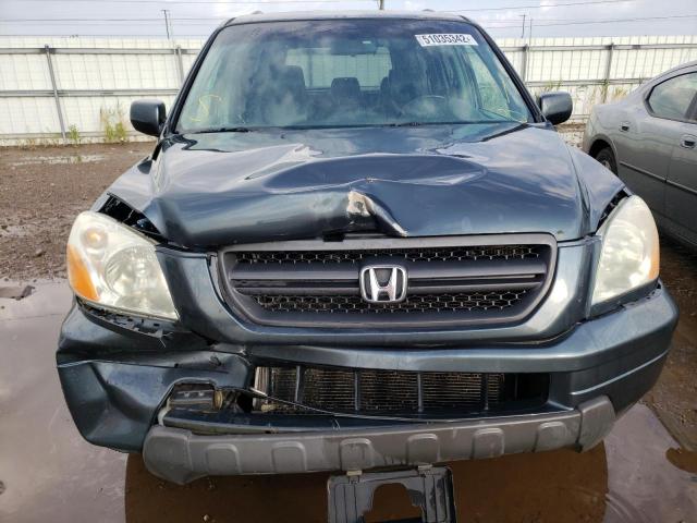 Photo 9 from auction – 2005 HONDA PILOT EXL with VIN 5FNYF18635B008778