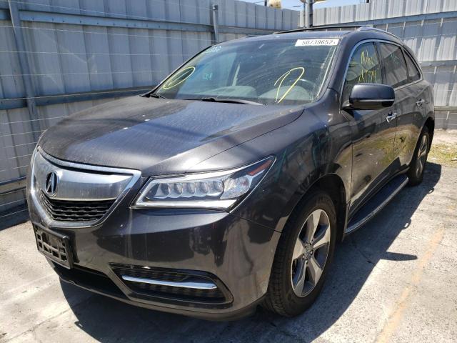 Photo 2 from auction – 2014 ACURA MDX with VIN 5FRYD3H29EB012864