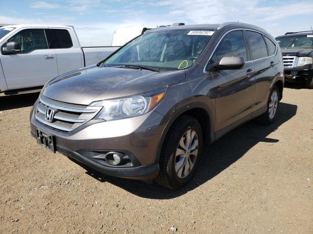 Photo 2 from auction – 2014 HONDA CR-V EXL with VIN 2HKRM4H75EH641756
