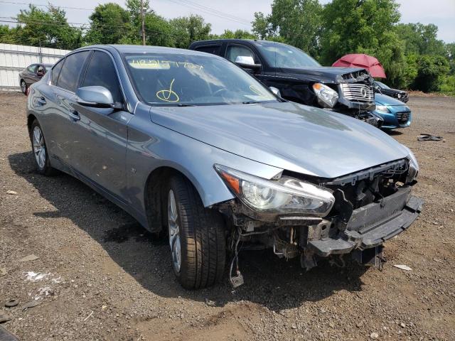INFINITI Q50 BASE 2015 with VIN JN1BV7ARXFM420935 - Photo from auction