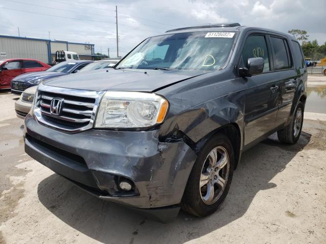 Photo 2 from auction – 2013 HONDA PILOT EXL with VIN 5FNYF3H59DB007006