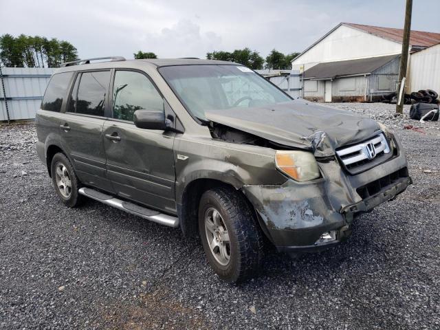 HONDA PILOT EX 2006 with VIN 5FNYF28486B010192 - Photo from auction