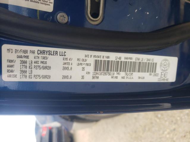 Photo 10 from auction – 2009 DODGE RAM 1500 with VIN 1D3HV18T29S756110