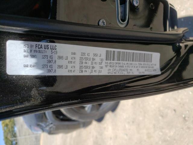 Photo 10 from auction – 2019 JEEP CHEROKEE L with VIN 1C4PJLLB7KD462352