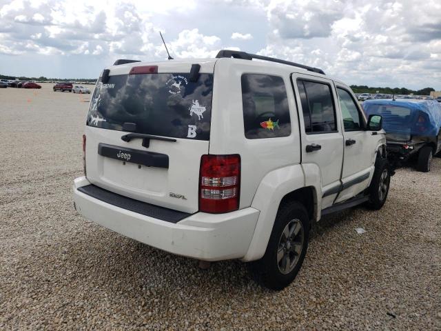Photo 4 from auction – 2008 JEEP LIBERTY SP with VIN 1J8GP28K08W144418