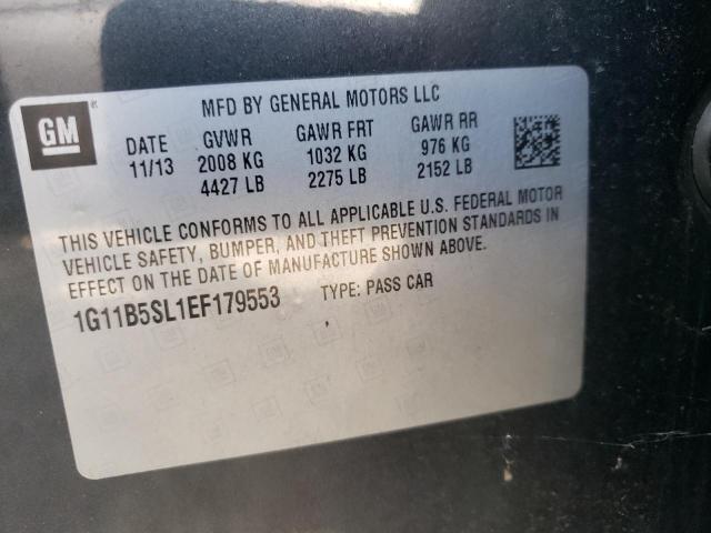 Photo 10 from auction – 2014 CHEVROLET MALIBU LS with VIN 1G11B5SL1EF179553