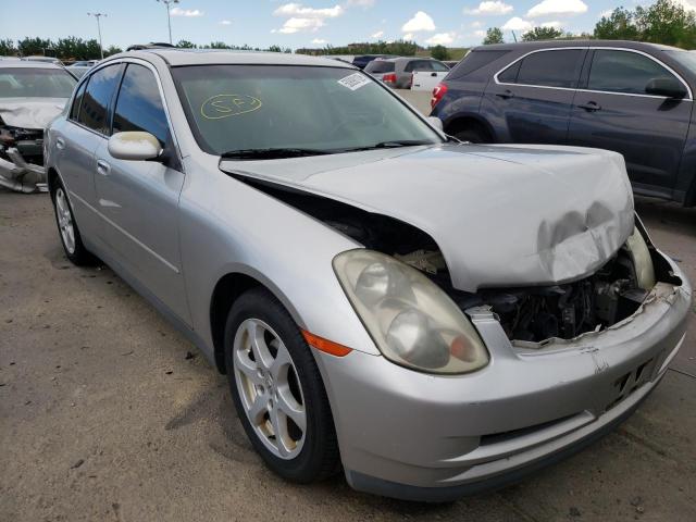 INFINITI G35 2003 with VIN JNKCV51E53M008306 - Photo from auction