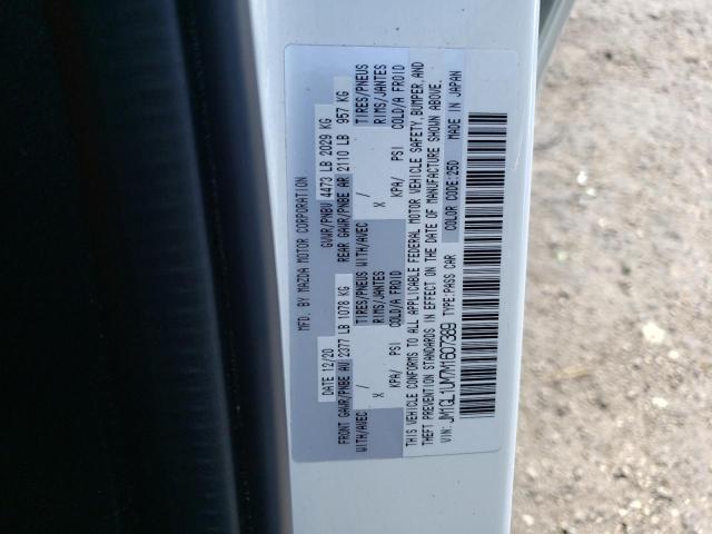 Photo 10 from auction – 2021 MAZDA 6 SPORT with VIN JM1GL1UM7M1607389