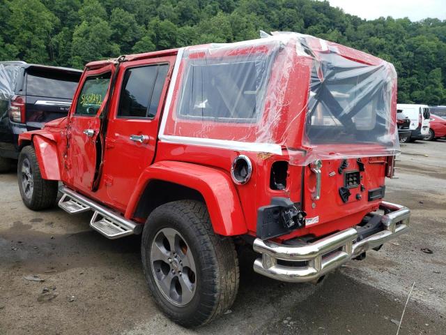 Photo 3 from auction – 2017 JEEP WRANGLER U with VIN 1C4BJWEG4HL536863