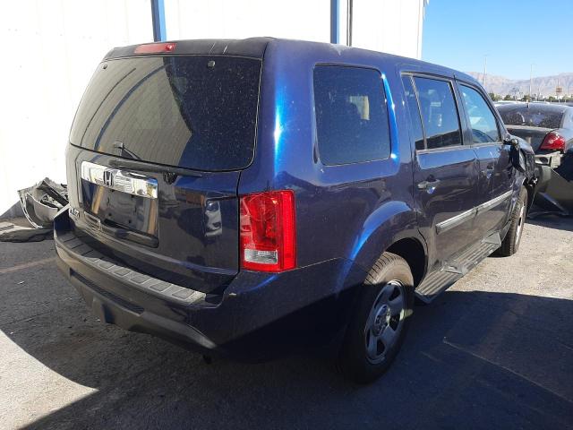 Photo 4 from auction – 2014 HONDA PILOT LX with VIN 5FNYF3H27EB006119