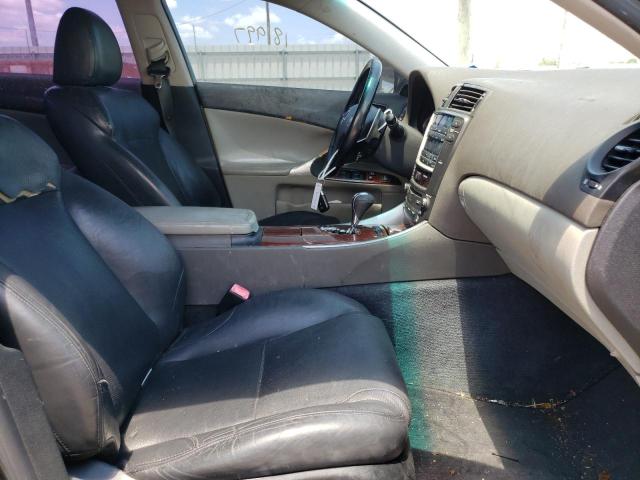 Photo 5 from auction – 2008 LEXUS IS 250 with VIN JTHBK262782061304