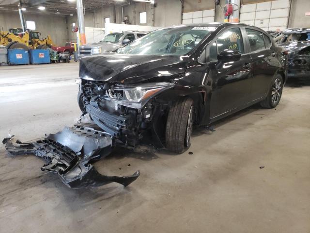 Photo 2 from auction – 2021 NISSAN VERSA SV with VIN 3N1CN8EV5ML849781