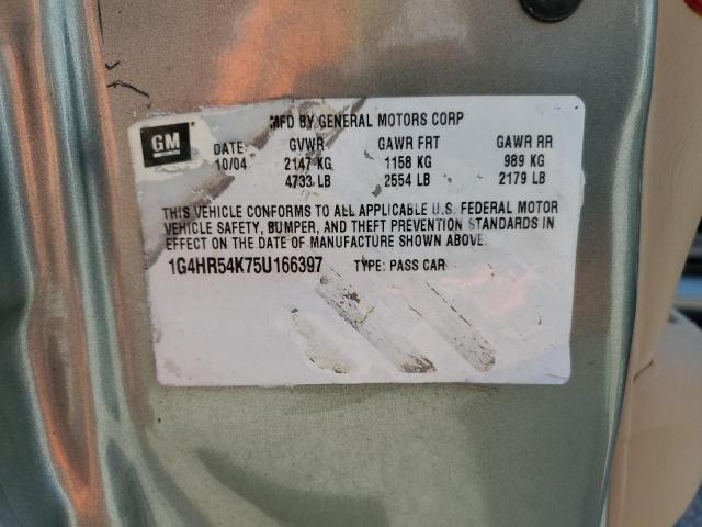 Photo 10 from auction – 2005 BUICK LESABRE LI with VIN 1G4HR54K75U166397