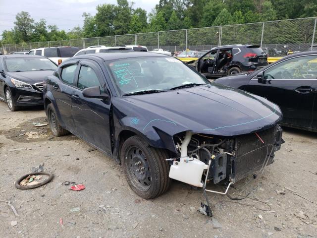 DODGE AVENGER SE 2012 with VIN 1C3CDZAB1CN158607 - Photo from auction