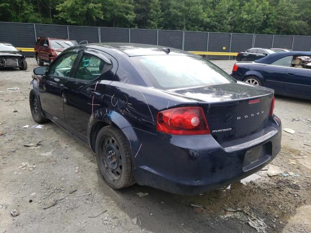 Photo 3 from auction – 2012 DODGE AVENGER SE with VIN 1C3CDZAB1CN158607