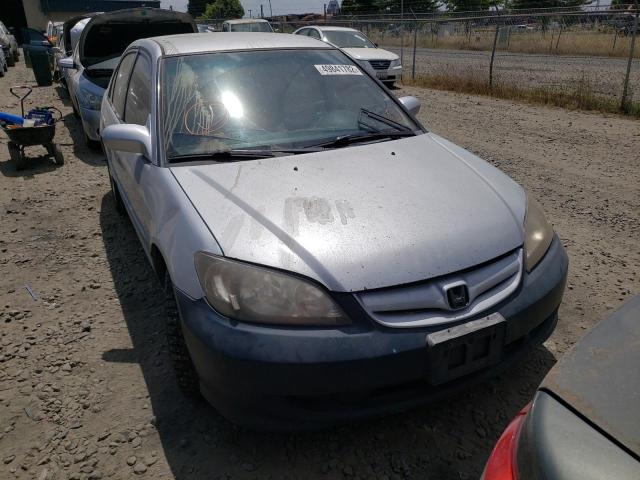 Photo 9 from auction – 2005 HONDA CIVIC with VIN 2HGES15635H620865