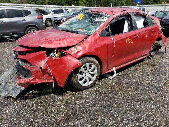 Photo 2 from auction – 2021 TOYOTA COROLLA LE with VIN JTDEPMAE5MJ172964