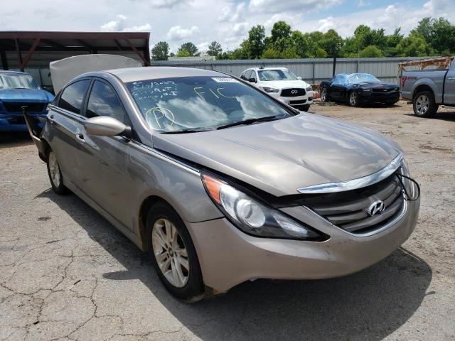 Photo 1 from auction – 2014 HYUNDAI SONATA GLS with VIN 5NPEB4AC6EH833702