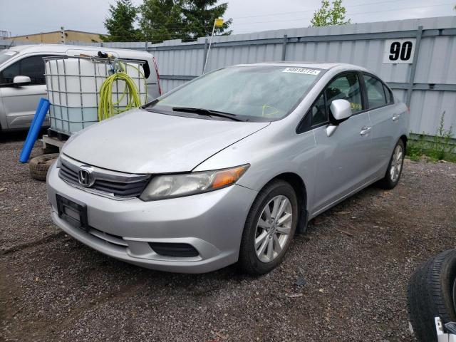 Photo 2 from auction – 2012 HONDA CIVIC LX with VIN 2HGFB2F52CH030685