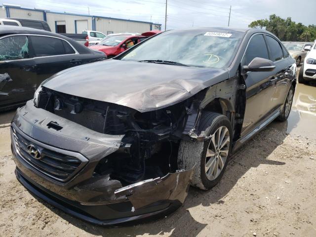 Photo 2 from auction – 2016 HYUNDAI SONATA SPO with VIN 5NPE34AF5GH310178