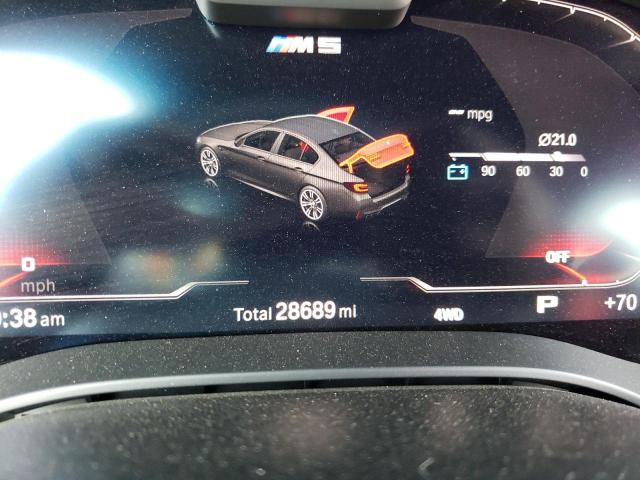 Photo 8 from auction – 2021 BMW M5 with VIN WBS83CH0XMCH05033