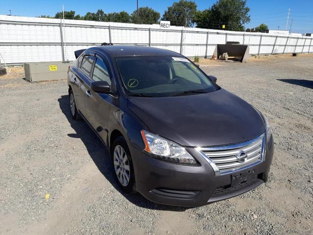 NISSAN SENTRA S 2014 with VIN 3N1AB7AP3EL662347 - Photo from auction