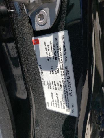 Photo 10 from auction – 2018 TESLA MODEL 3 with VIN 5YJ3E1EA1JF036269