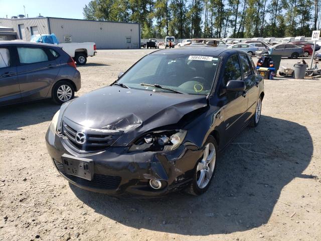 Photo 2 from auction – 2005 MAZDA 3 HATCHBAC with VIN JM1BK343851271074