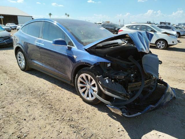 TESLA MODEL X 2021 with VIN 5YJXCAE48MF322710 - Photo from auction