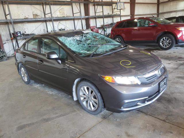 HONDA CIVIC EXL 2012 with VIN 19XFB2F93CE042390 - Photo from auction