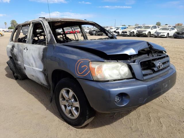 TOYOTA HIGHLANDER 2006 con VIN JTEGP21A460111734 - Foto de la subasta