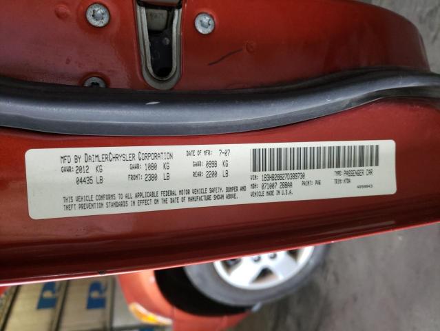 Photo 10 from auction – 2007 DODGE CALIBER with VIN 1B3HB28B27D389730