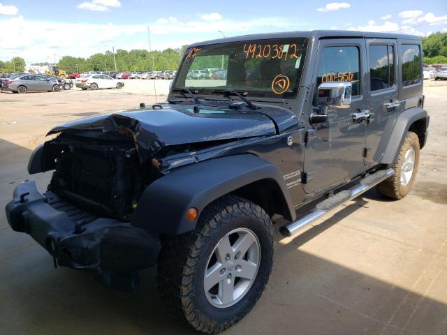 Photo 2 from auction – 2017 JEEP WRANGLER U with VIN 1C4BJWDG3HL597204